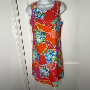 JUDE CONNALLY Vibrant Floral Sleeveless Dress